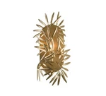 Kalco Lighting Jardin 1 Sconce, Oxidized Gold Leaf - 507620OL. Fixed Price $174.95.