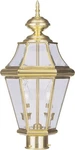 Livex Lighting 2264-02 Georgetown Polished Brass Outdoo. Fixed Price $190.00.