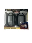 Prime Outdoor Lighting Black Finish Frosted Glass Lights 420396-05 Pack. Fixed Price $29.99.