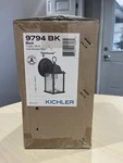 Kichler Lighting - 9794 Black 10W Led Outdoor Small Wall Lantern. Fixed Price $20.00.