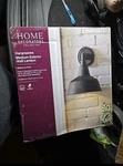 Home Decorators Collection 7957HDCGIDI Single Light Gilded Iron Outdoor Wall.... Fixed Price $30.00.