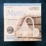 Lutec Coastal Mystic 1-LIGHT Outdoor Wall Sconce, 7'' Lantern,. Fixed Price $10.00.