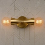 Wall Sconce Brass Lamp Italian Lights Mid Century Modern. Fixed Price $345.35.