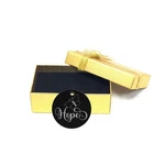 Gift Of Light & Resilience - Black Round Hope Charm With Butterfly Design Tag. Fixed Price $11.99.