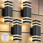 Dastor 4 Pack Outdoor Wall Lights, Modern Exterior Lighting Fixtures Mount,. Fixed Price $138.90.