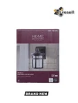 Home Decorators Westbury 8.5 In. Aged Iron Led Outdoor Wall Light W/ Clear Glass. Fixed Price $44.90.