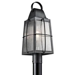 Kichler 49555 Black Tolerand 1-LIGHT Line Voltage Outdoor Post. Fixed Price $319.99.