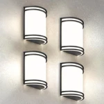 Asd Led Indoor Wall Mount Light Fixture - 10 Inch Modern Interior Matte Black. Fixed Price $229.69.