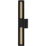 ET2 Contemporary Lighting E30316-BK Citadel Led 24 Inch Black Outdoor Wall Mount. Fixed Price $338.30.