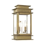 Livex Lighting 2014 Princeton Single Outdoor Wall Sconce - Brass. Fixed Price $515.96.
