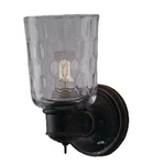 FB17-101-1 Portfolio 1-LIGHT 1026679 Bronze Traditional Vanity Wall Sconce. Fixed Price $6.13.