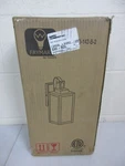 Hukoro 1-LIGHT 13.9 In. Matte Black Finish Outdoor Wall Lantern Sconce. Fixed Price $25.46.