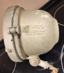 Vintage Spot Light Industrial Stonco Cast Metal 7" Made Usa N.j Old. Fixed Price $49.99.
