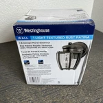 Westinghouse 64689 Patina 1-LIGHT Incandescent Wall Lantern 7-3/4 X In.. Fixed Price $32.93.
