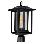 Black One Light Outdoor Lantern Head From The Winfield Collection. Fixed Price $130.00.