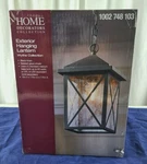 Home Decorators Wythe Collection Exterior Hanging Lantern Black. Fixed Price $48.97.