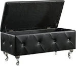 Pacific Glam 38 Inches Storage Ottoman Bench For Bedroom Living Entryway. Fixed Price $168.40.