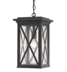 Z-lite 583CHB Brookside 10"W Outdoor Mini Pendant Black. Fixed Price $313.60.