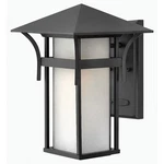 Hinkley Lighting Harbor 1 Outdoor Medium Wall Mount, Satin Black - 2574SK. Fixed Price $419.00.