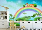 3D Rainbow House 20360NA Wallpaper Murals Removable Fay. Fixed Price $225.98.