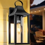 Roravilila 17 Inch Porch Light Large Black Outdoor No Sensor, Matte. Fixed Price $69.82.