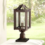Rockford Rustic Outdoor Post Light Fixture Bronze 20 1/4" Exterior Barn Deck. Fixed Price $299.99.