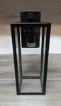 Globe Electric Hurley Single Light 16" Tall Outdoor Wall Sconce Matte Black. Fixed Price $21.00.
