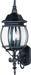 Maxim Lighting 1033BK Crown Hill 3-LIGHT 23.5" Outdoor Wall Black. Fixed Price $118.00.