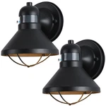 Lonedruid 2 Pack Motion Sensor Outdoor Led Wall Light Dusk To Dawn Exterior Scon. Fixed Price $98.36.