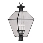 Livex Lighting Westover Outdoor Post Head Black 2388-04. Fixed Price $939.96.