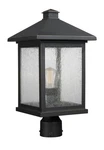 Z-lite 531PHBR Bronze Portland 18.5"H 1-LIGHT Outdoor Lantern Post. Fixed Price $282.20.
