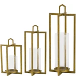 A&b Home 82244-DS Bastillica 4.9 Inch Gold Lantern. Fixed Price $129.00.