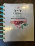 American Crafts Crate Paper Maggie Holmes Day-to-day Undated 12-MONTH Planner. Fixed Price $10.00.