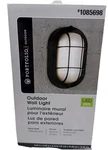 Portfolio Frosted Glass Led Outdoor Light Fixture #1085698 Black 30. Fixed Price $26.05.