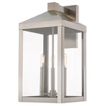 Livex Lighting 20585-91 Nyack Outdoor Wall Brushed Nickel. Fixed Price $651.96.