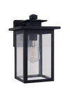Craftmade ZA7014 Rock Creek 12" Tall Outdoor Wall Sconce - Black. Fixed Price $122.40.