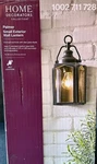 Hdc Palmer 12.36" 1-LIGHT Charred Iron Outdoor Wall Lantern Sconce. Fixed Price $37.50.