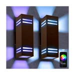 Outdoor Smart Lights 2 Pack, IP65 Up Down Color Changing, Rgbc.... Fixed Price $168.77.
