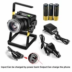 New Totobay Rechargeable Outdoors Camping Sos Portable Backup Power Bank Light. Fixed Price $11.99.