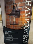 Matte Black Outdoor Lantern Sconce 16.25", DSHD1604D Edgehill. Fixed Price $65.00.