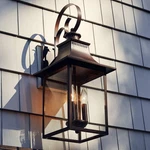 Quoizel Chancellor 19" High Copper Bronze Outdoor Lantern Wall Light. Fixed Price $219.99.