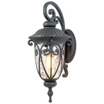 Cattleya 1-LIGHT Matte Black Aluminum Outdoor Wall Lantern Sconce. Fixed Price $59.00.