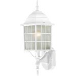 Nuvo 60-4901 18" Exterior Wall Lights White Finish With Frosted Glass. Fixed Price $59.99.