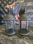 Beme International LH-100-1TWB Outdoor Wall Lantern Sconce Set Of Black 2001. Fixed Price $60.00.