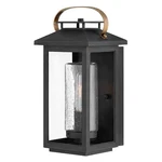 Hinkley Lighting Atwater Outdoor Small Wall, Black/clear 1160BK-LL. Fixed Price $228.65.