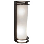 Used Access Lighting 20031MG-BRZ/RFR Nevis-two Outdoor Bulkhead Wall. Fixed Price $175.10.