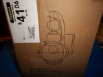 Vaxcel Chatham Light Outdoor Wall Sconce Black/clear Seeded Glass - OW21861TB. Fixed Price $81.98.