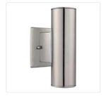 Eglo 84002A Riga Light 8" Tall Outdoor Wall Sconce - Stainless Steel. Fixed Price $24.99.