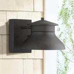 Modern Outdoor Wall Light Fixture Led Black 5" Dark Sky For Exterior House Barn. Fixed Price $99.99.