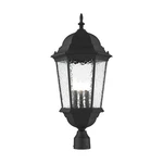 Livex Lighting 75474 Black Hamilton 3-LIGHT Outdoor Post. Fixed Price $319.96.